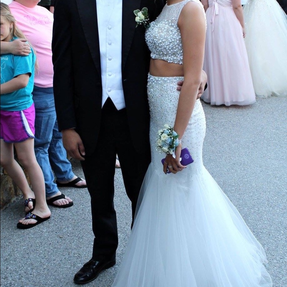 Blush Prom Dress SOLD